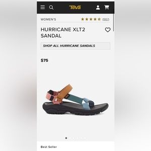 Teva women’s size 6 Neutral colors